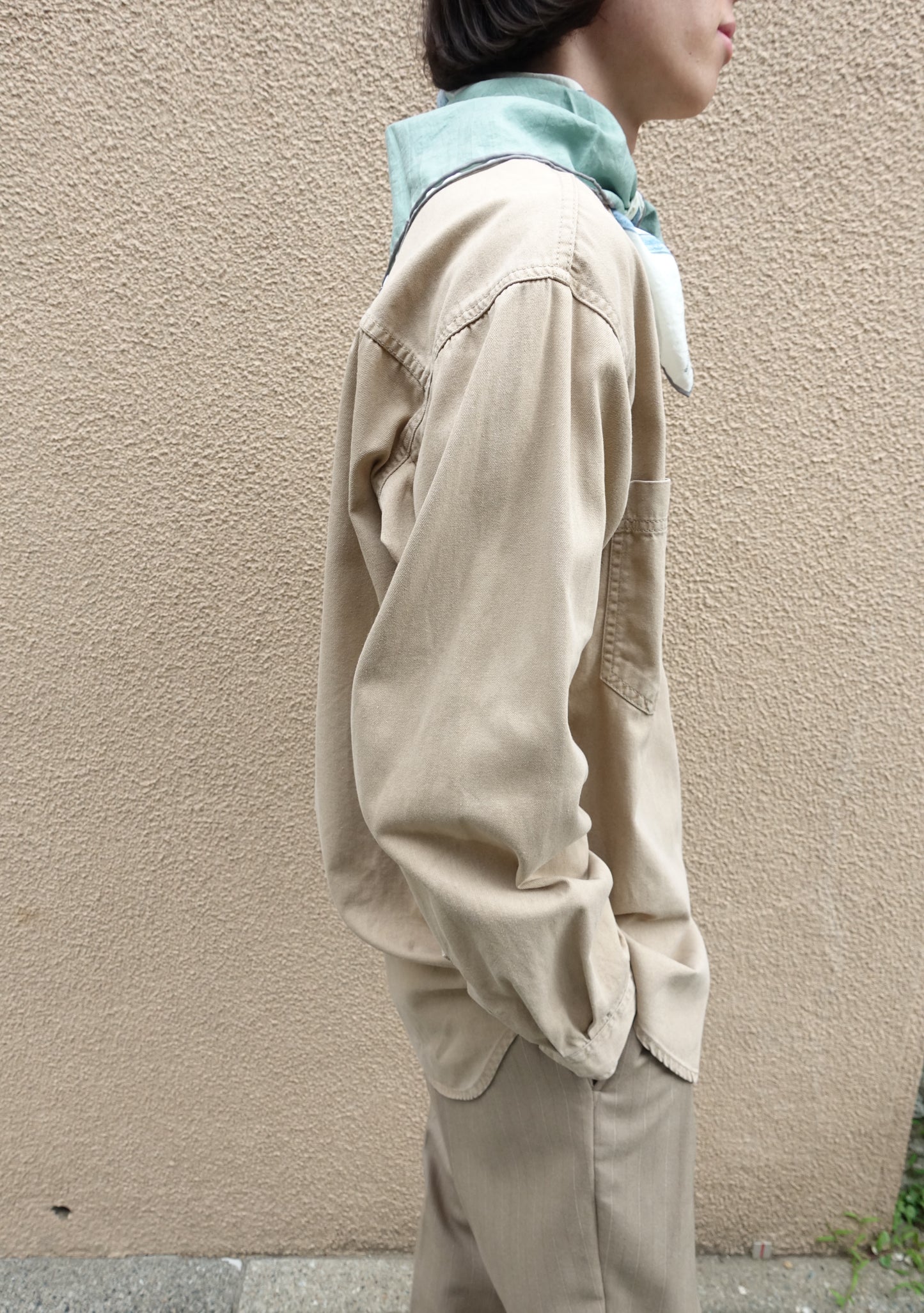 Levi's sand denim shirt