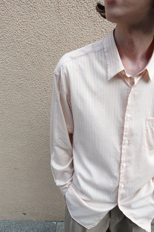 FUJI COTTON CUPRA STRIPE SHIRT