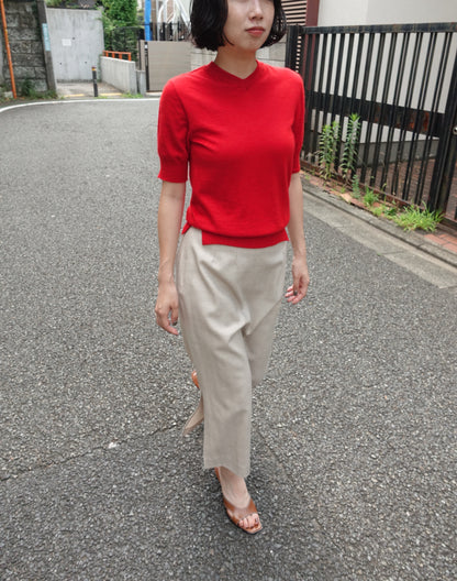LOUIS VUITTON Cashmere Short-Sleeve Knit