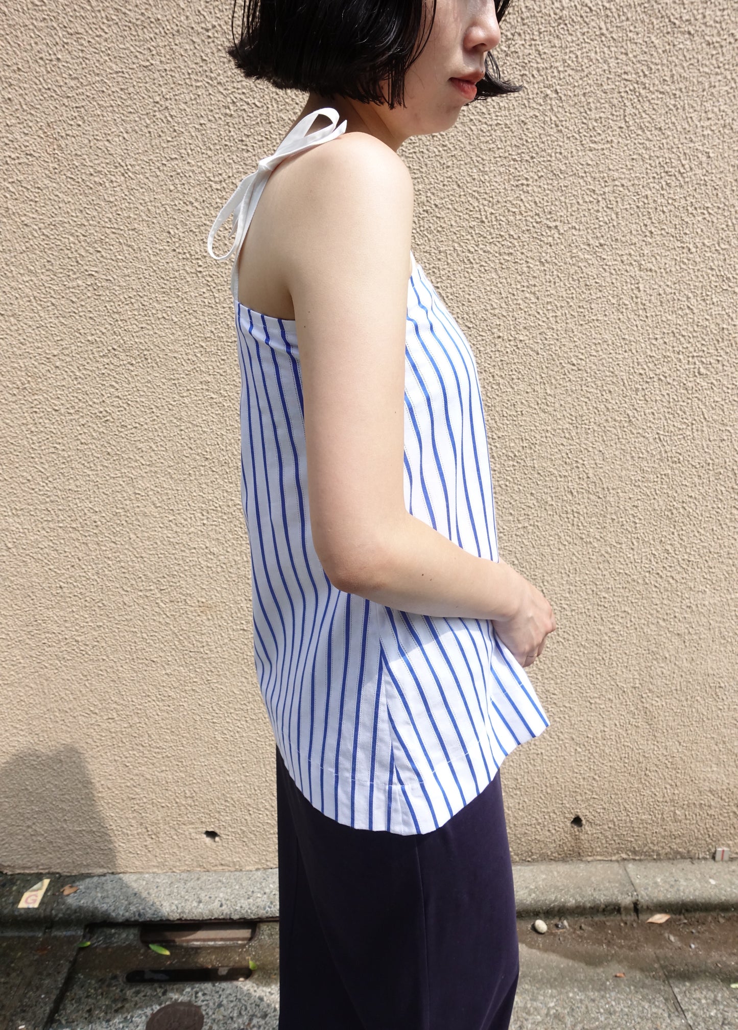 FUJI COTTON STRIPE CAMISOLE