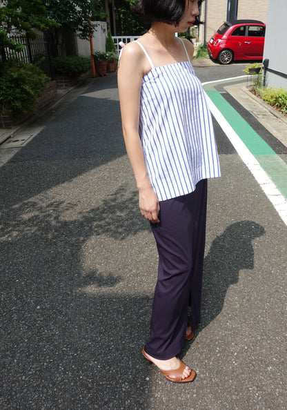 FUJI COTTON STRIPE CAMISOLE