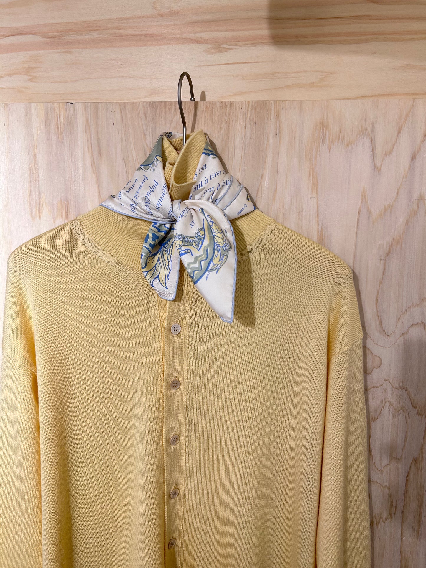 Ernie Palo Polo Kint Cardigan -Yellow-