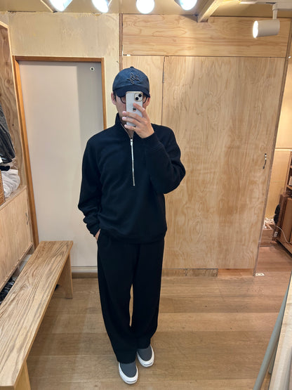 Cale Wool Straight Knit Pants