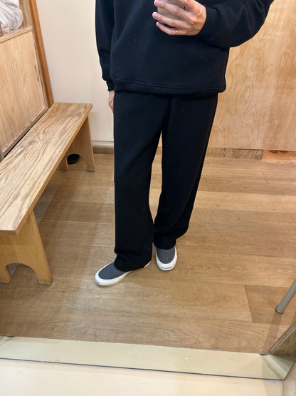 Cale Wool Straight Knit Pants