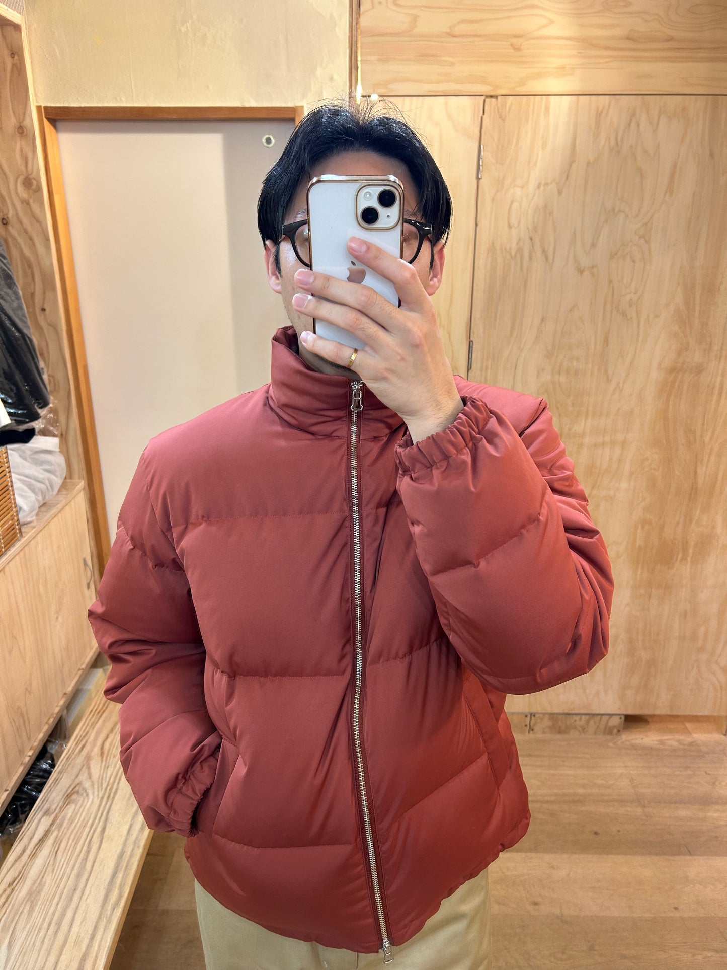 Ernie Palo Down Jacket - Red-