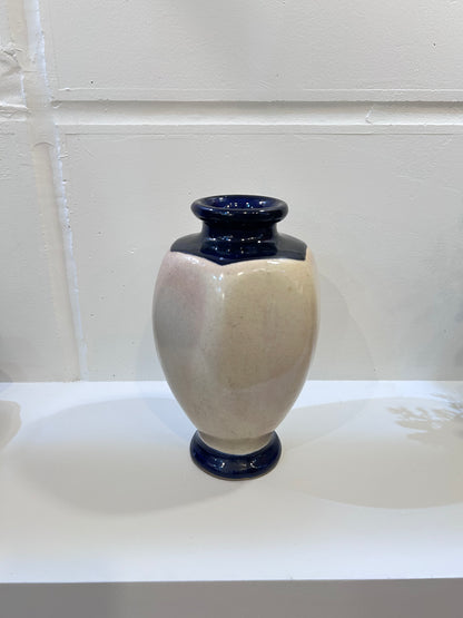 Two Tone Vase（Beige / Navy）