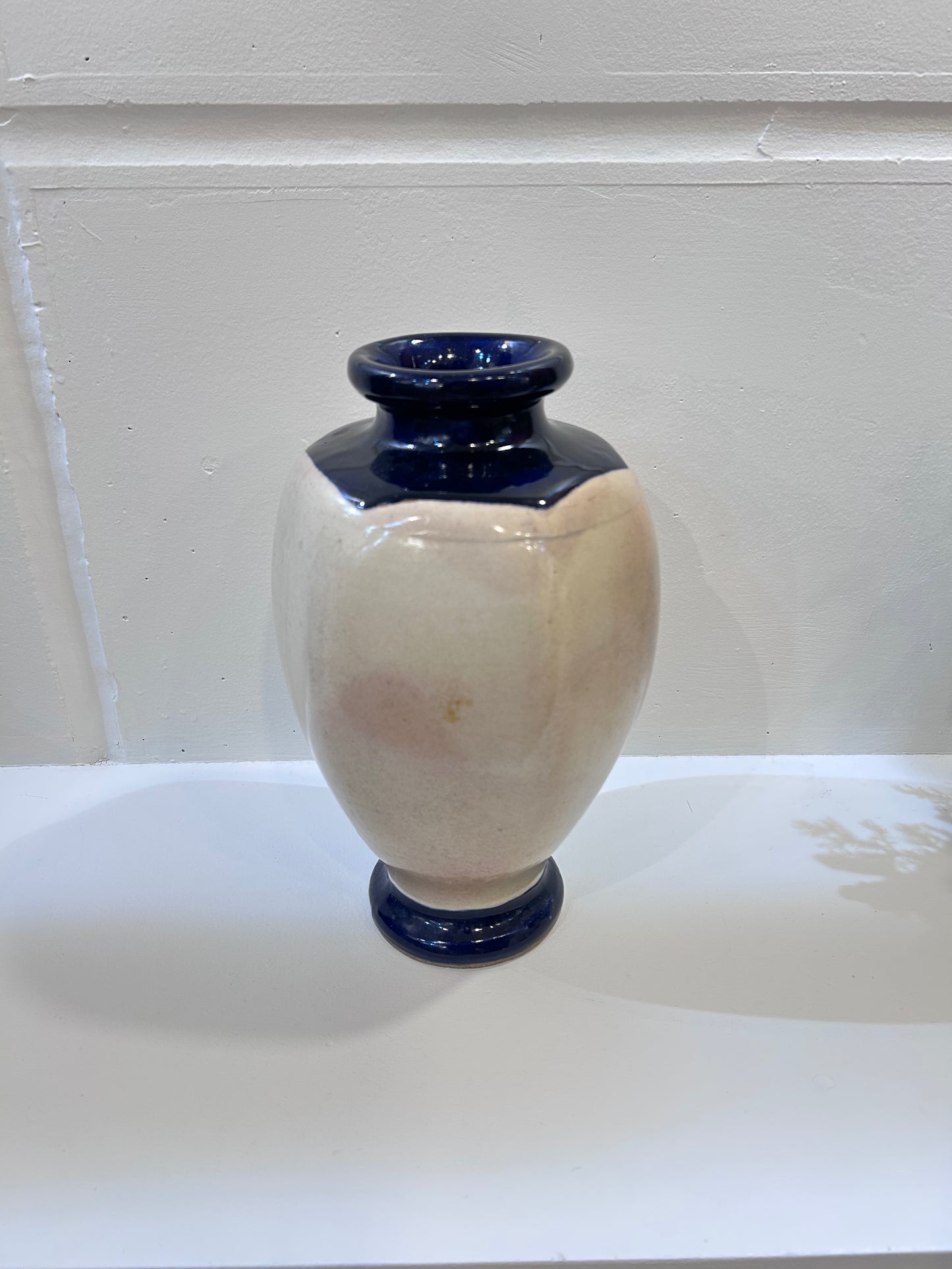 Two Tone Vase（Beige / Navy）