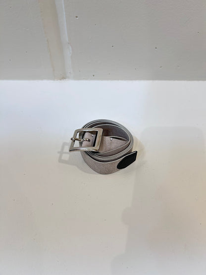 FUJI SUEDE BELT -GRAY-