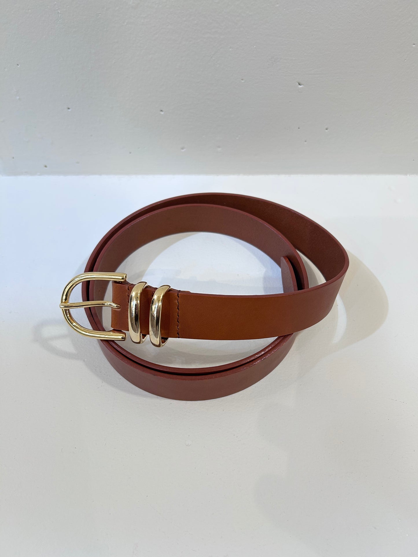 Ernie Palo Leather Belt -Brown-