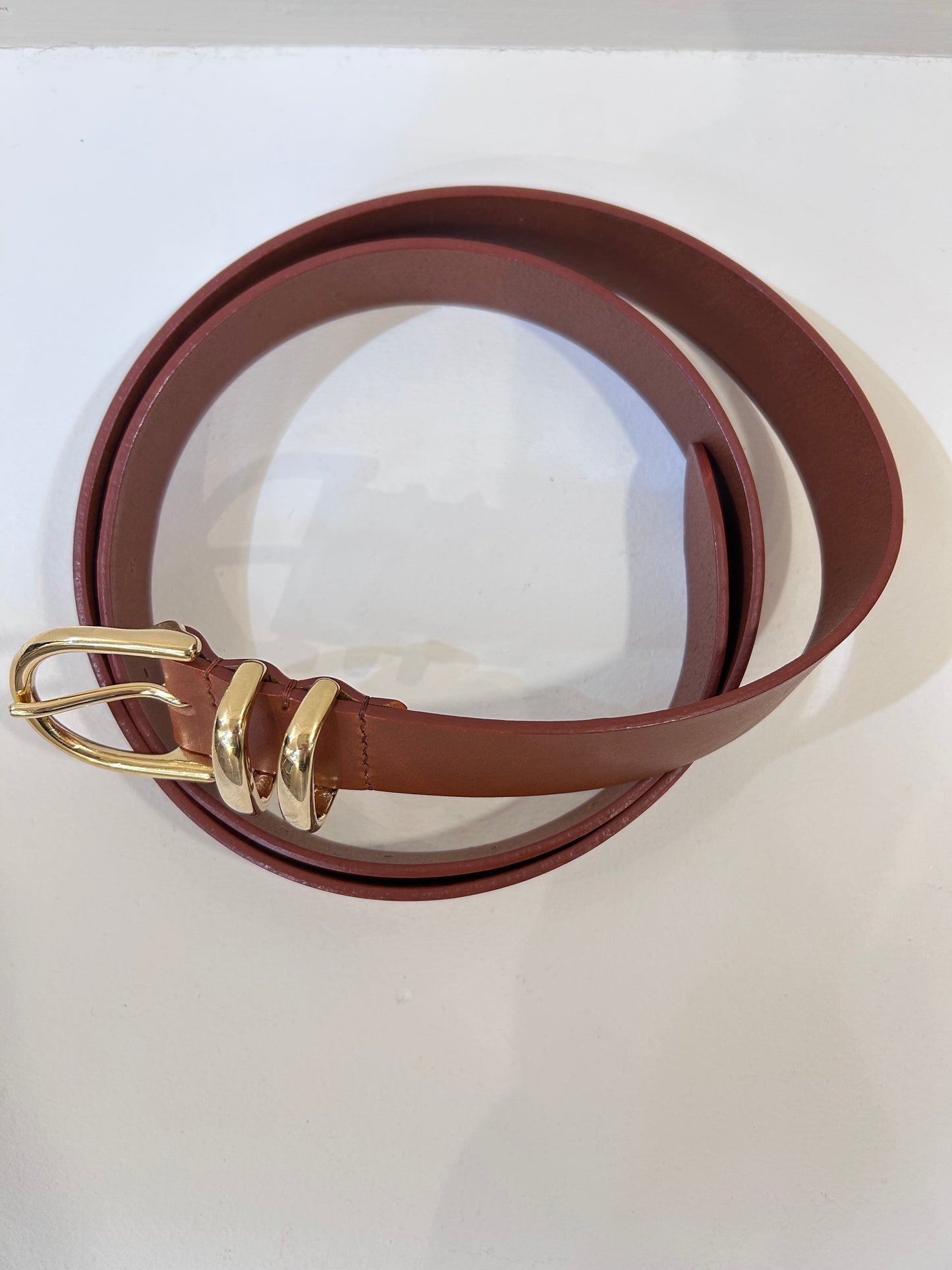 Ernie Palo Leather Belt -Brown-