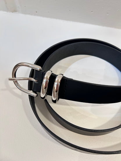 Ernie Palo Leather Belt -Black-