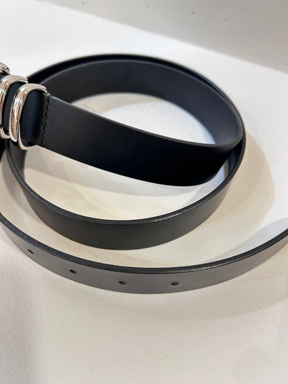 Ernie Palo Leather Belt -Black-