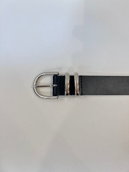 Ernie Palo Leather Belt -Black-