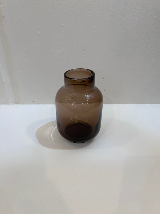 Round Vase brown