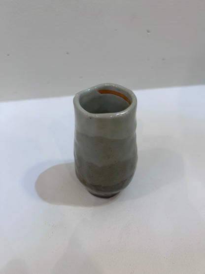 Khaki Gradient Ceramic Vase