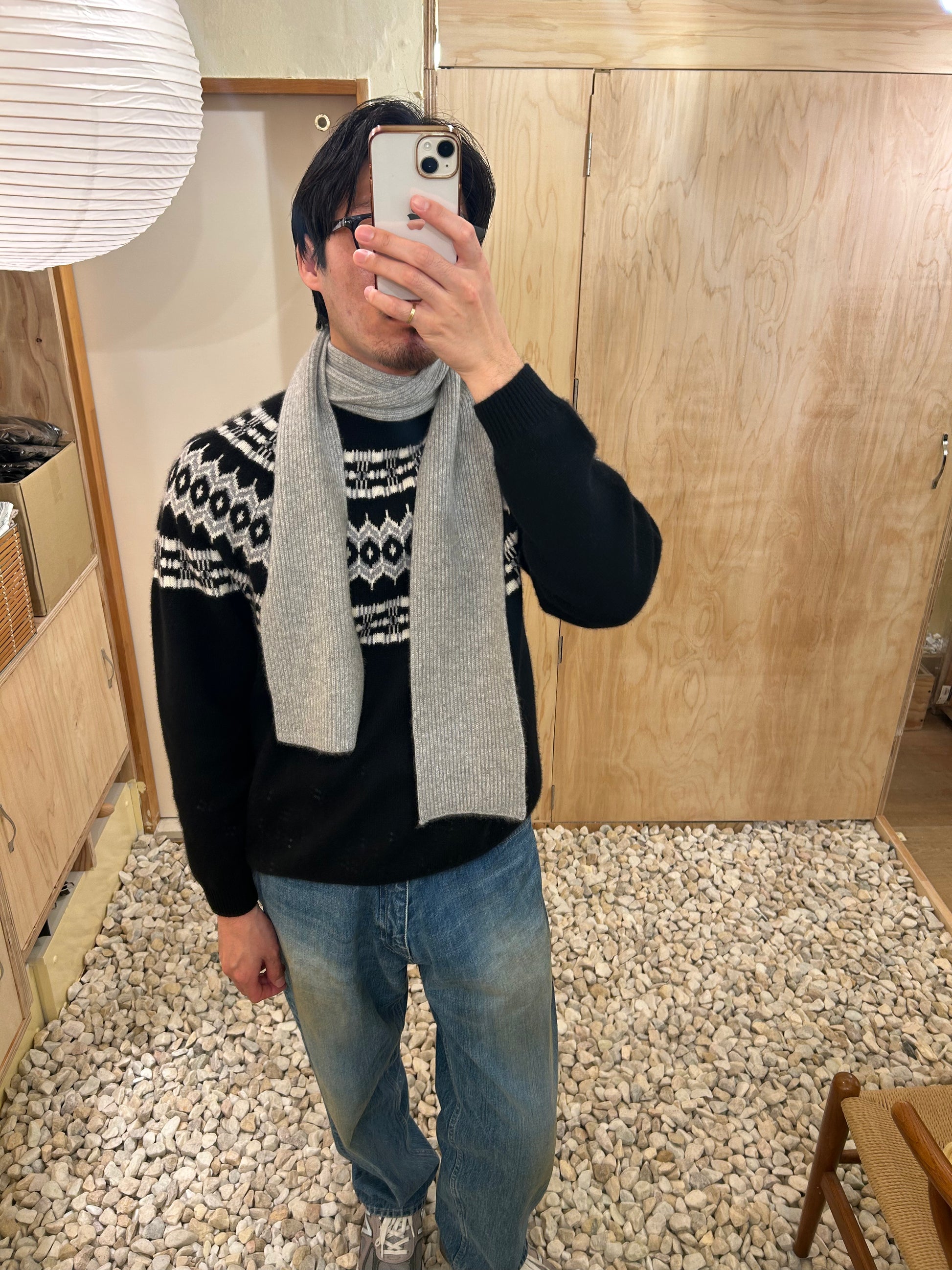 FUJI CASHMERE SCARF