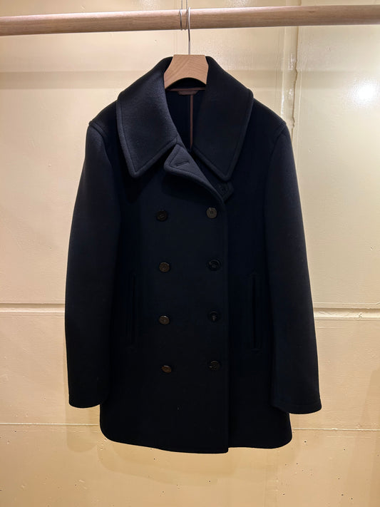 Cale Pea coat -Black-