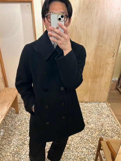 Cale Pea coat -Black-