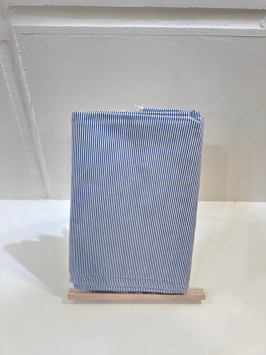 Deadstock Blue Pinstripe Fabric
