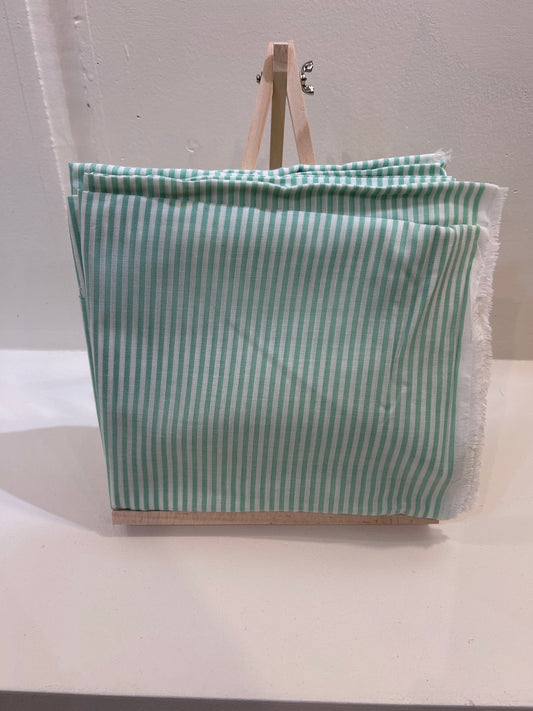 Light Green Stripe Fabric