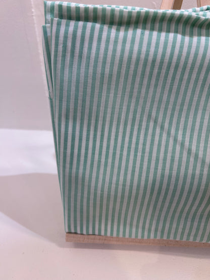 Light Green Stripe Fabric