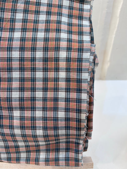 Multi-Color Gingham Check Fabric