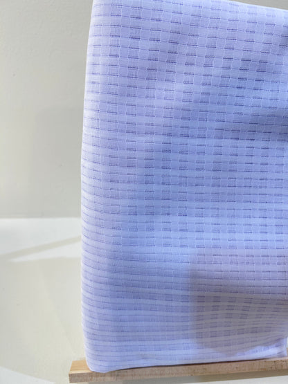 White Lace-Textured Fabric