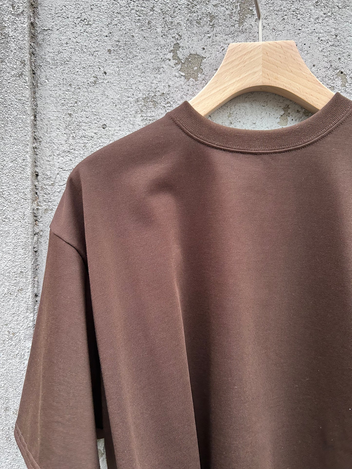 FUJI COTTON S/S T-SHIRTS(brown)