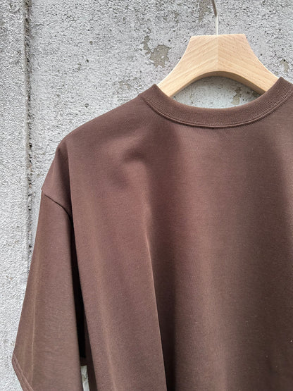 FUJI COTTON S/S T-SHIRTS(brown)