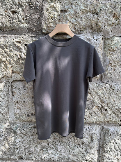 FUJI COTTON S/S T-SHIRTS(charcoal gray)