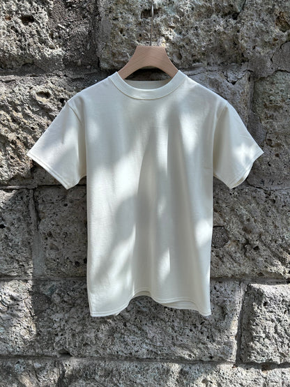 FUJI COTTON S/S T-SHIRTS(off white)