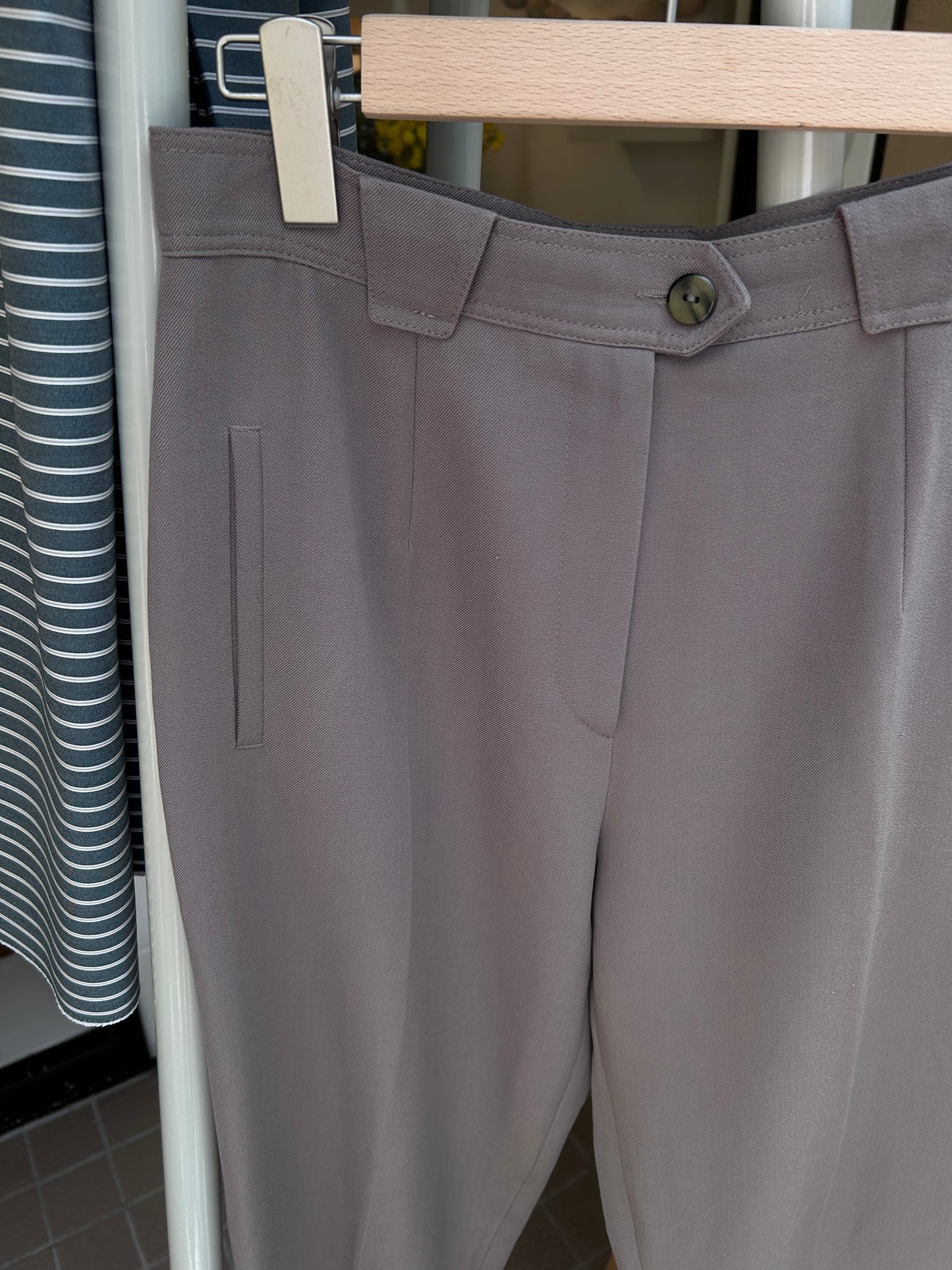 Beige slacks