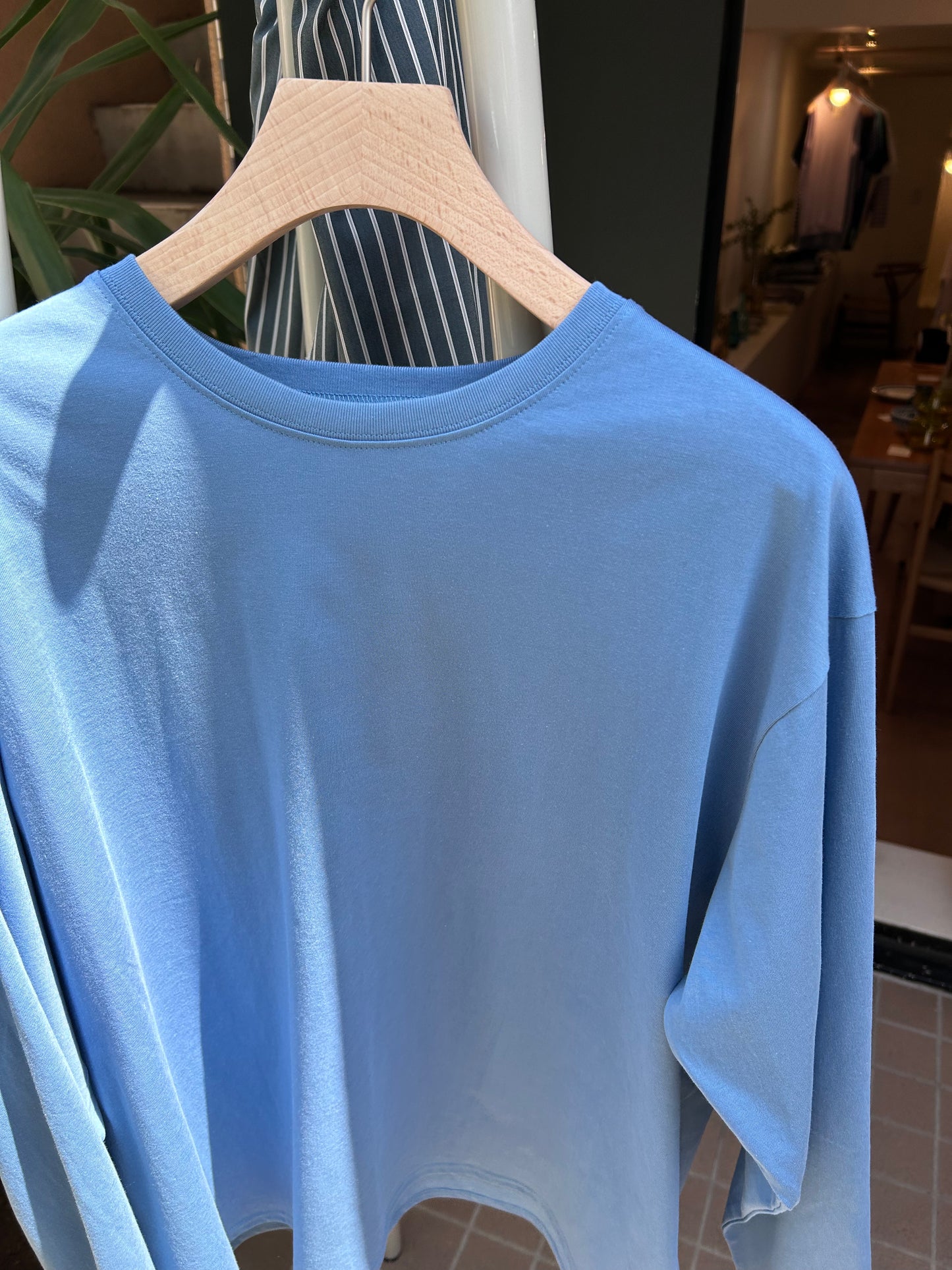 FUJI Long sleeve T-shirt(blue)