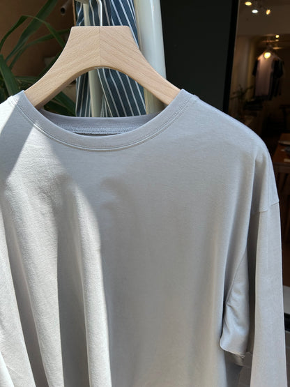 FUJI Pure cotton L/S ZEN T-shirt(smoke)