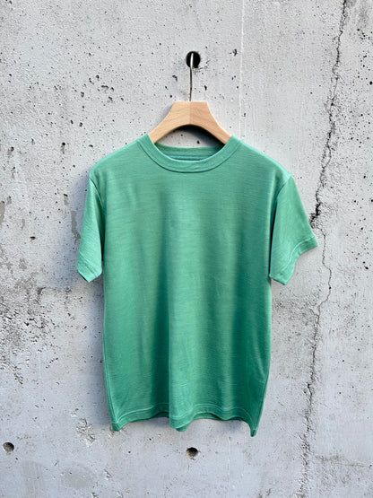 FUJI WOOL S/S T-SHIRT Women -Green-