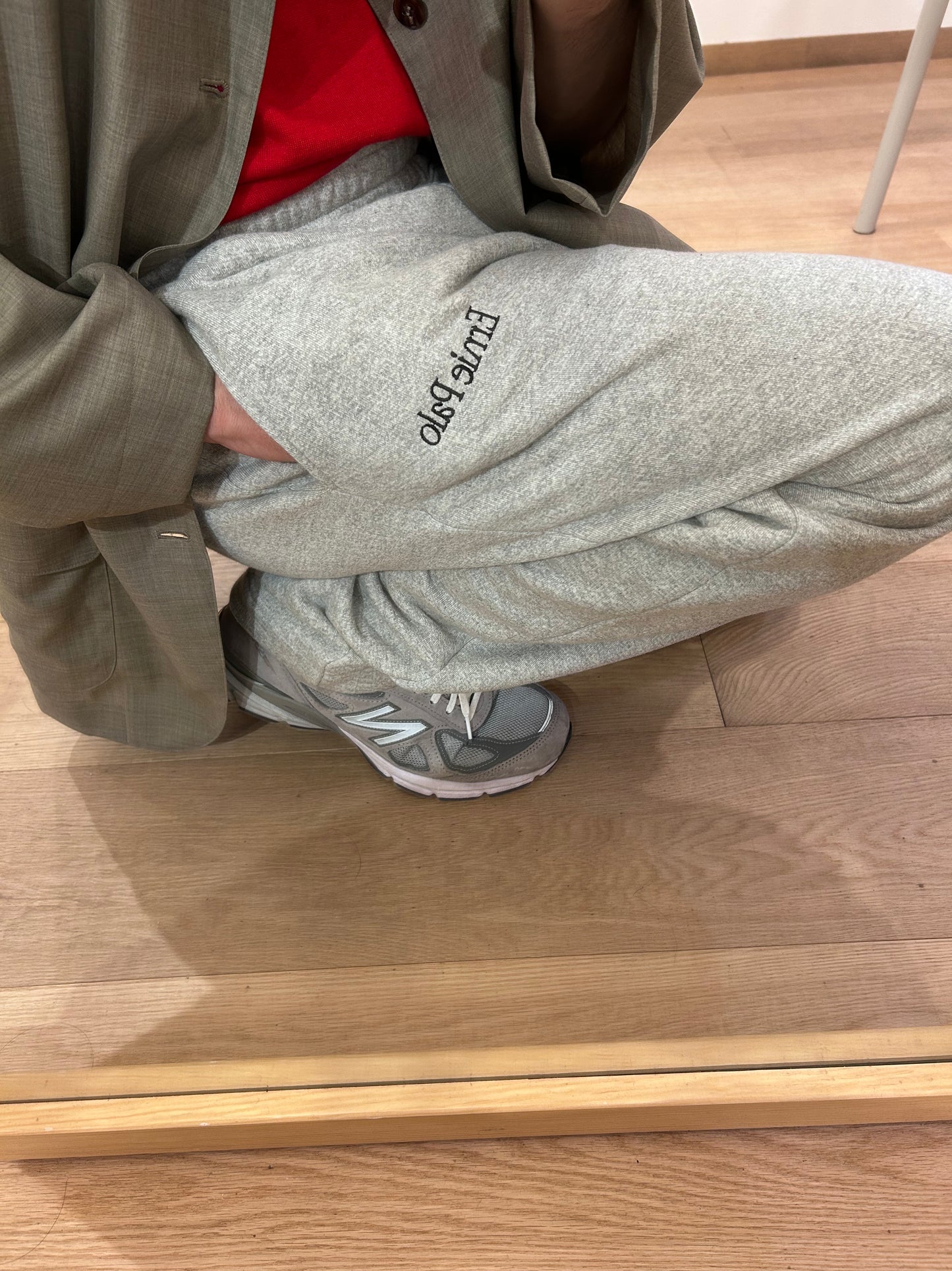 Ernie Palo Sweat Pants -Black-