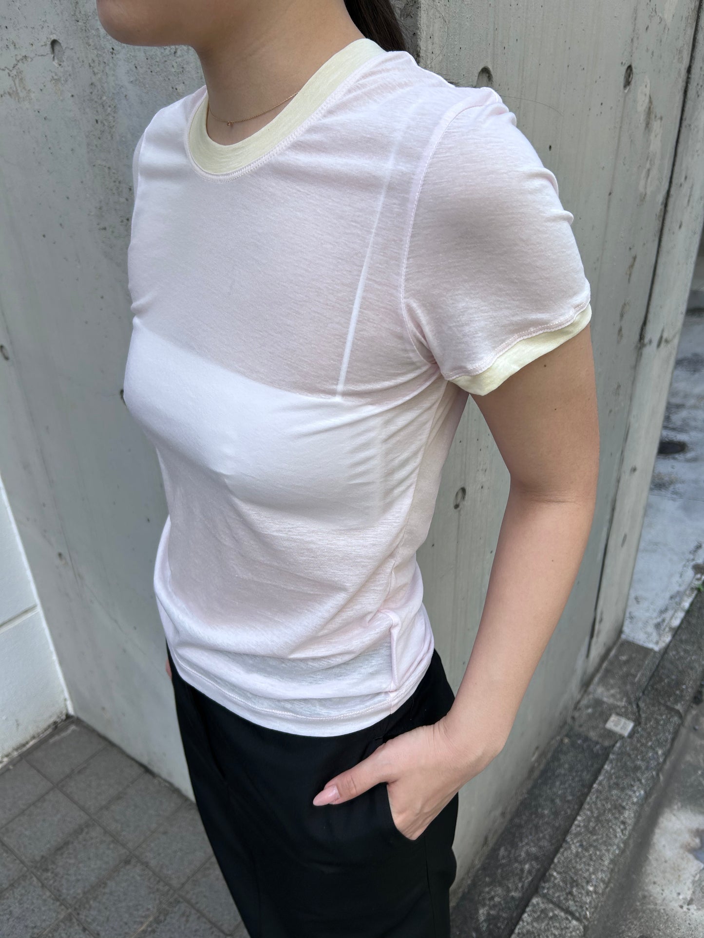 Ernie Palo Linger S/S T-shirt -Pink-