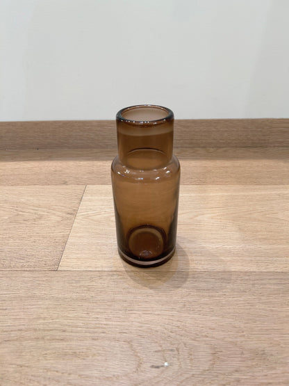 Amber Glass Vase