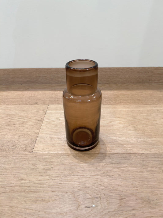 Amber Glass Vase