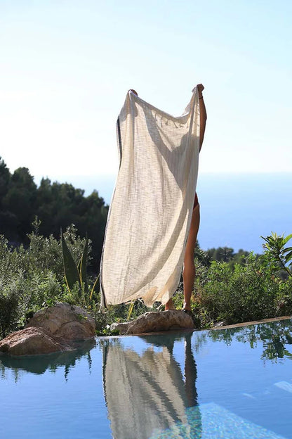 Mizar&Alcor Bath&Hand Towel -Bahia Black-