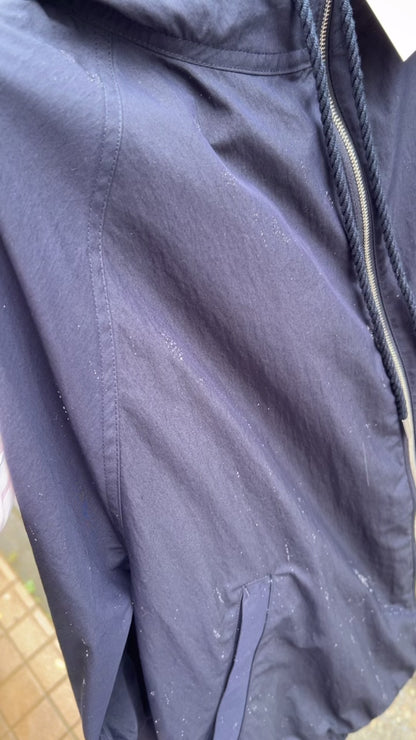 FUJI COTTON NYLON MOUNTAIN PARKA -IVORY-